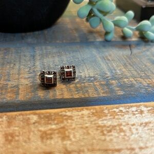 Elegant Square Stud Earrings
